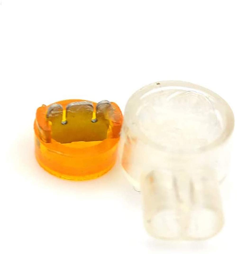 Connecteurs Épissure UY câble, Connecteurs de Câble Téléphonique, Connecteur de Regroupement 2 Ports / 2 noyaux 100 pièces （Orange） - 5