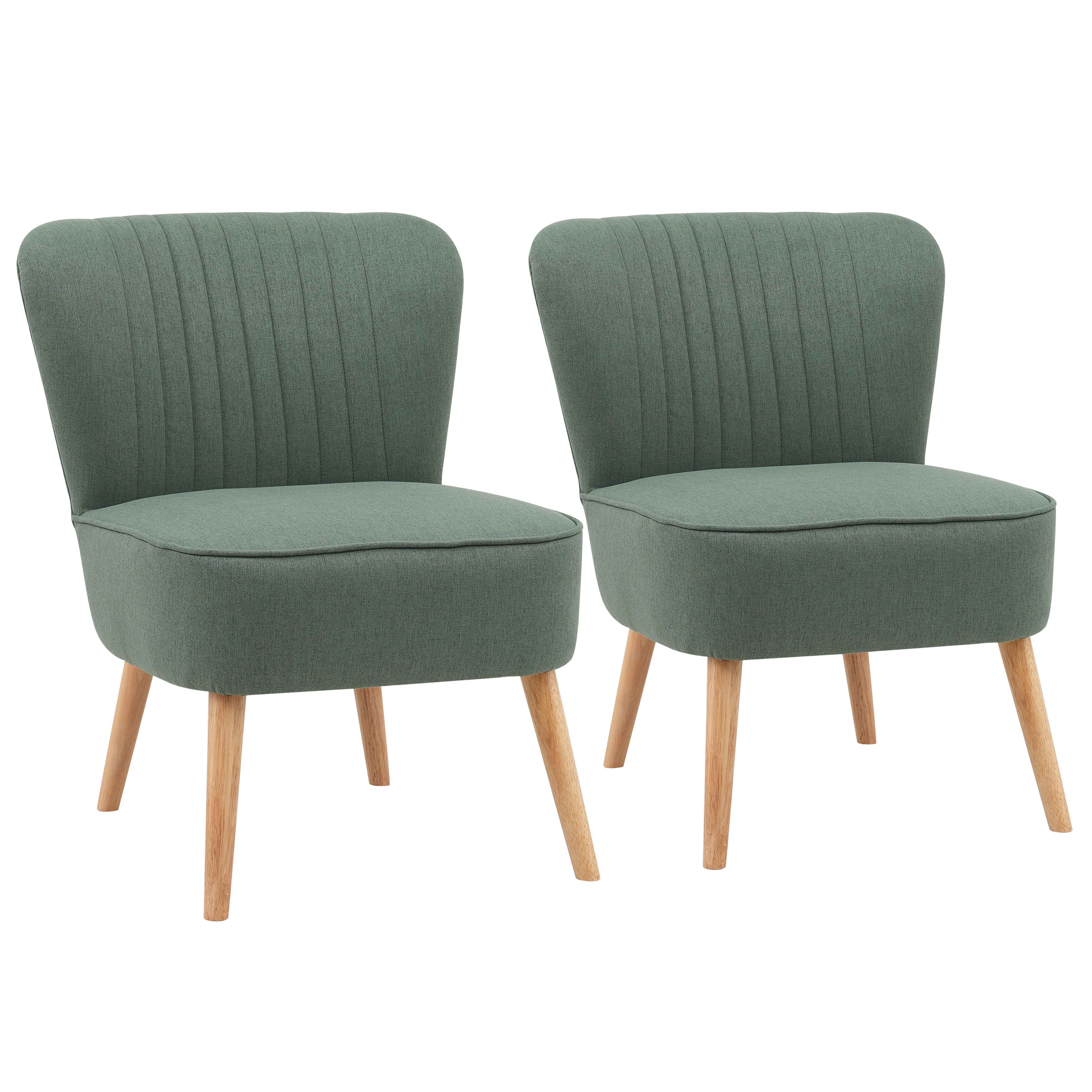 Petit fauteuil de style crapaud moderne Luna