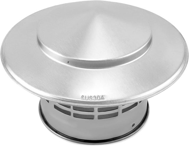 Chapeau De Ventilation Toiture 110mm – évent D’égout Sanitaire – PL Marron