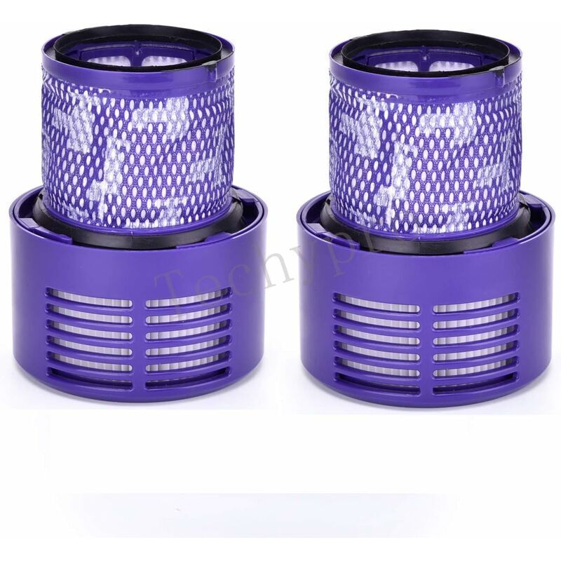 Filtru de schimb Enowelir V10, pachet de 2, pentru Dyson Cyclone V10 Animal/Absolute/Motorhead/Total Clean, cu numărul de articol 969082-01 2buc