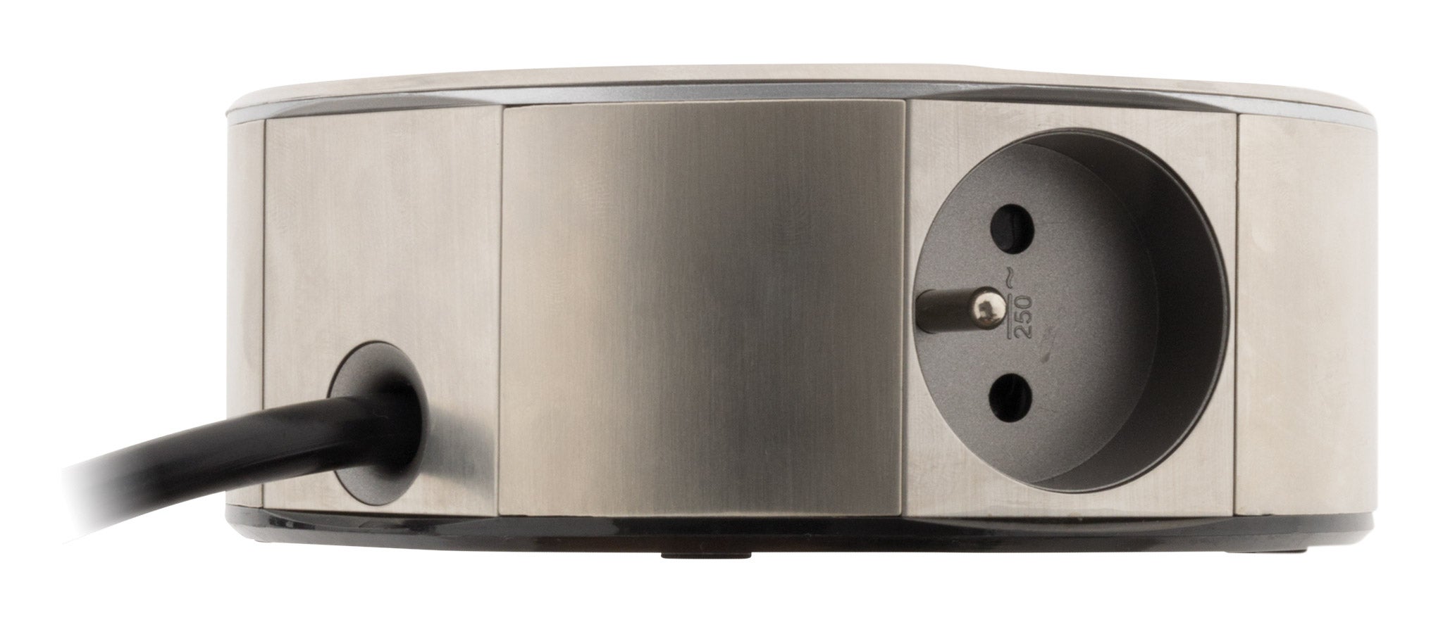 Bloc multiprise à poser 4x16A - Inox - Otio - 3