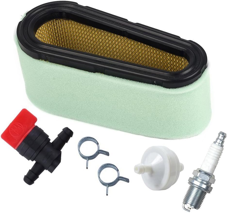 496894 Zestaw filtra powietrza i filtra wstępnego do kosiarki Briggs &amp;Stratton 12,5-17 HP 494768