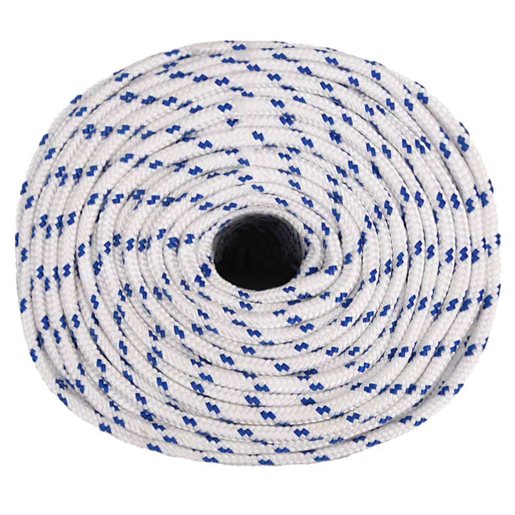 Corde En Polyester VEVOR 67m - Diamètre 12.7mm (1/2"), Double Tresse, Couleur Orange/noir