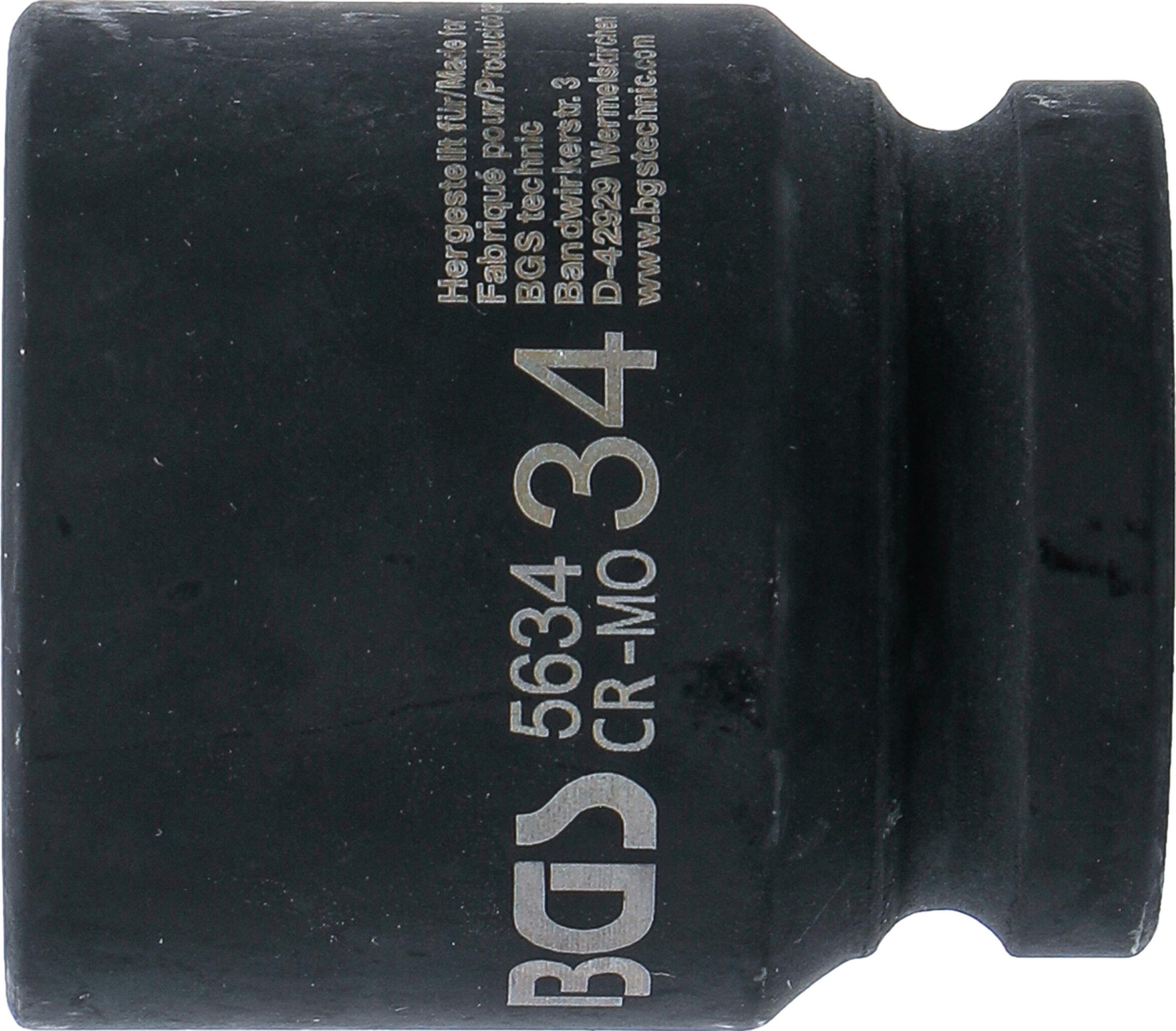 Douille à choc, six pans | 20 mm (3/4