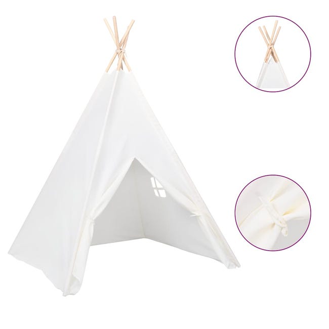 Besrey Tipi Enfant avec Tapis & fixateur, 2 Poches cabane Tente tipi Enfant, Grande Tente Pliante pour Bebe, Maison Petit garçon Fille Jouets Cadeau Besrey Tipi Enfant avec Tapis & fixateur, 2 Poches cabane Tente tipi Enfant, Grande Tente Pliante pour Bebe, Maison Petit garçon Fille Jouets Cadeau