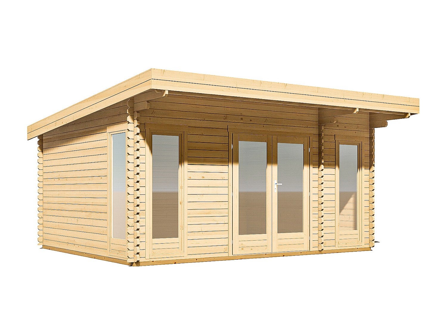 Studio de jardin en bois 24,4 m² - Epaisseur 40 mm - ARBORIA - 3