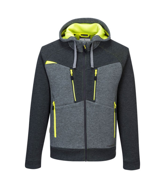 Sweat à capuche zippé dx4 de travail Blanc Portwest - Achat vente pas cher Surplus militaire