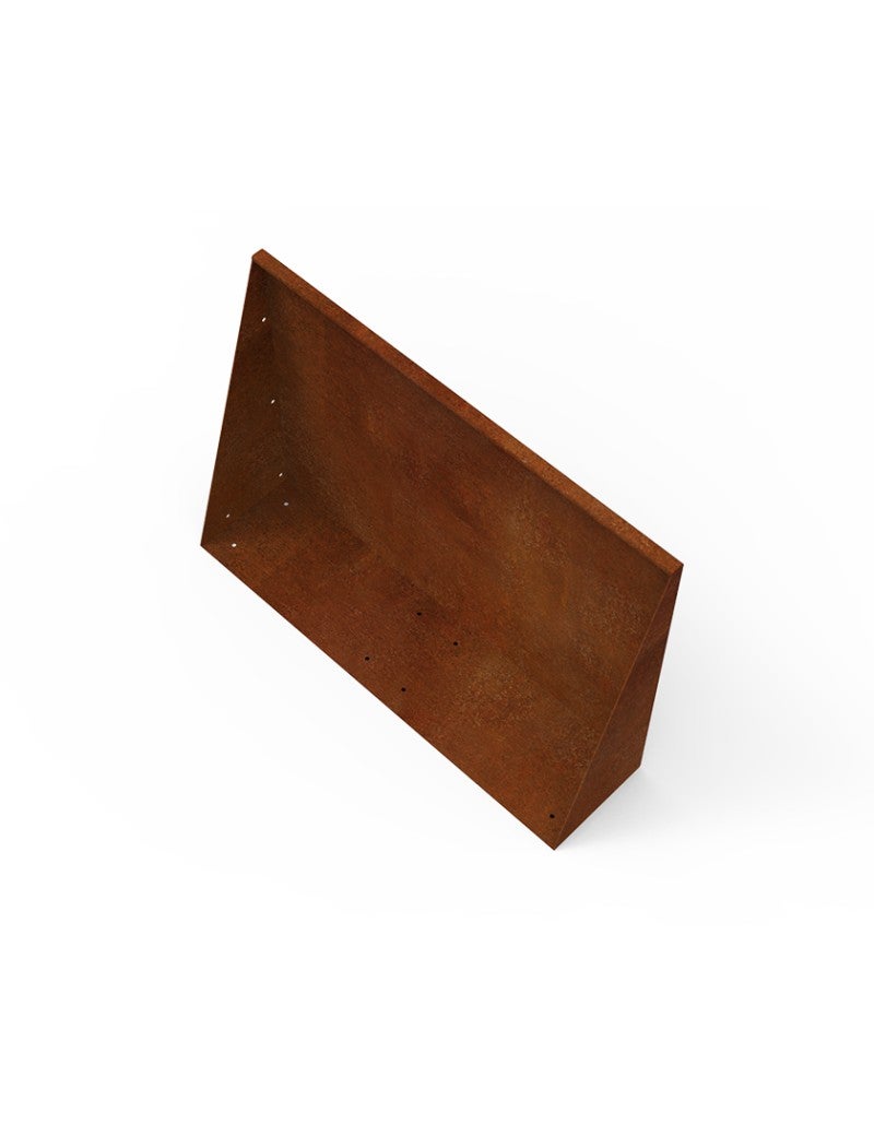 Mur de soutènement en Métal Acier Corten Premium L.100 x H.70 cm - madecoupesurmesure - 3