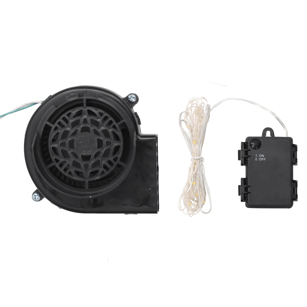 Maison Exclusive - Pupazzo di Neve Gonfiabile con LED 225 cm - 8