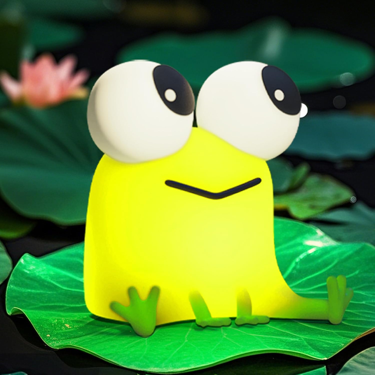 Cette statue GRENOUILLE ALLONGEE vous surprendra par ses lignes élégantes