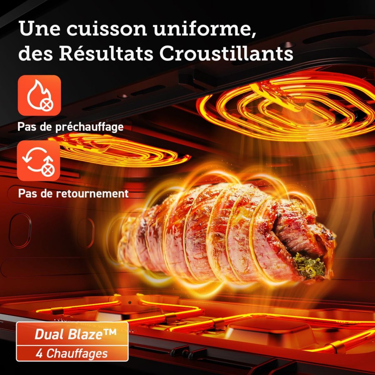 Friteuse sans huile COSORI KOSP0027EUN Twinfry Chef Édition 10L - 4