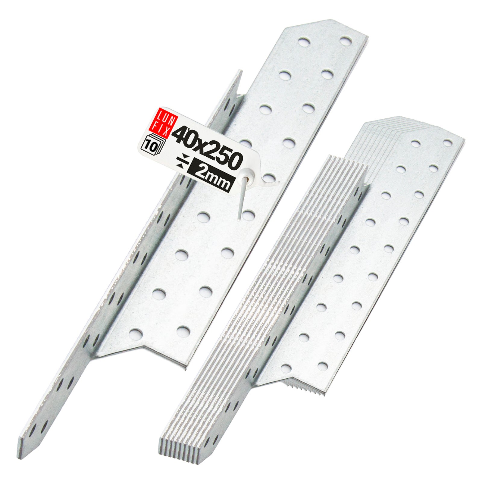 Łącznik krokwiowy 40x250 mm lewy 10szt.
