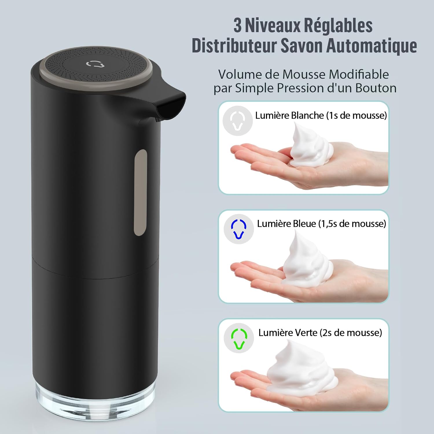 4 Articoli Flacone Schiumogeno Da 100 Ml - Dispenser A Pompa Per Detergente Shampoo Trasforma Sapone In Schiuma Per Una Pulizia Piu Semplice 97049973
