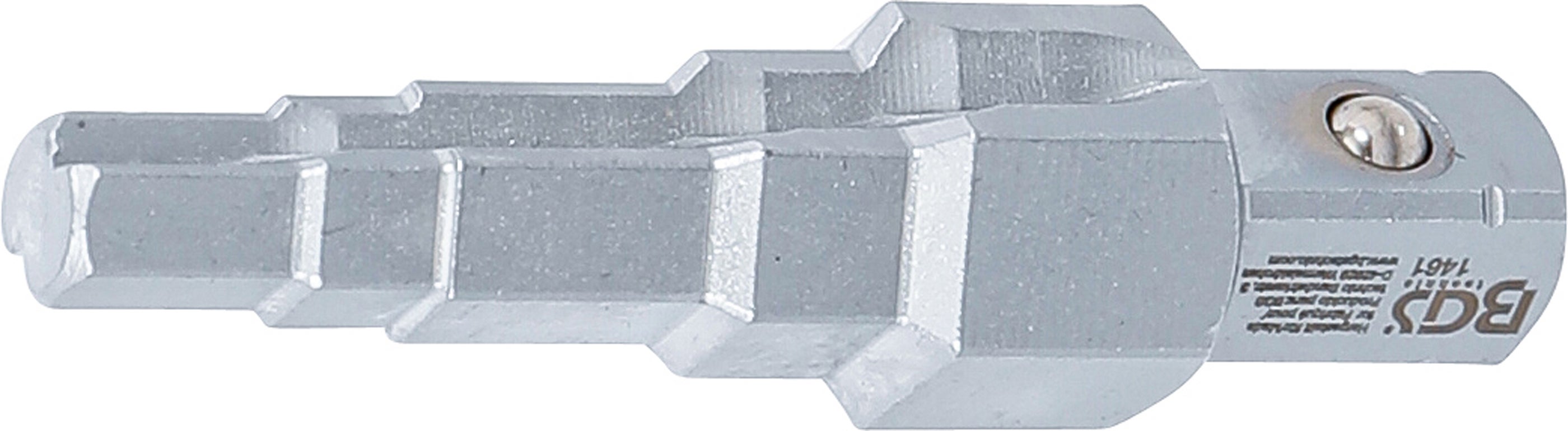 BGS Klucz stopniowy Napęd kwadrat zewnętrzny 12,5 mm (1/2") 5-stopniowy - 1461
