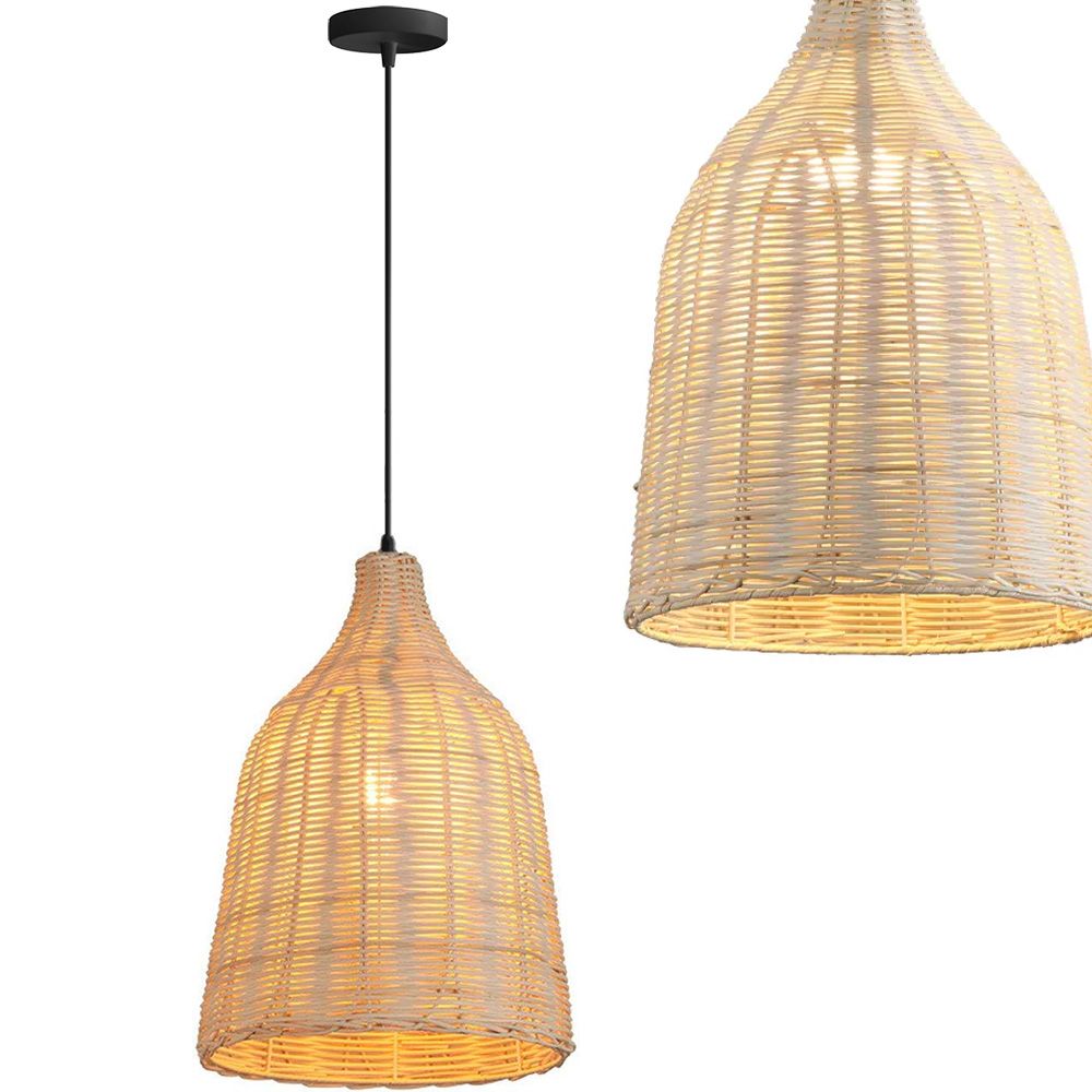 Lampa Sufitowa Wisząca Toolight App1646-1Cp Boho Beżowy
