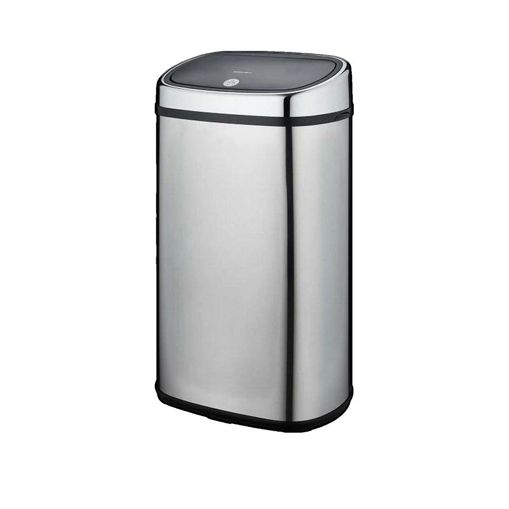 Kosz kuchenny kitchen-move Modèle contemporain stal nierdzewna 58 L otwarcie one touch