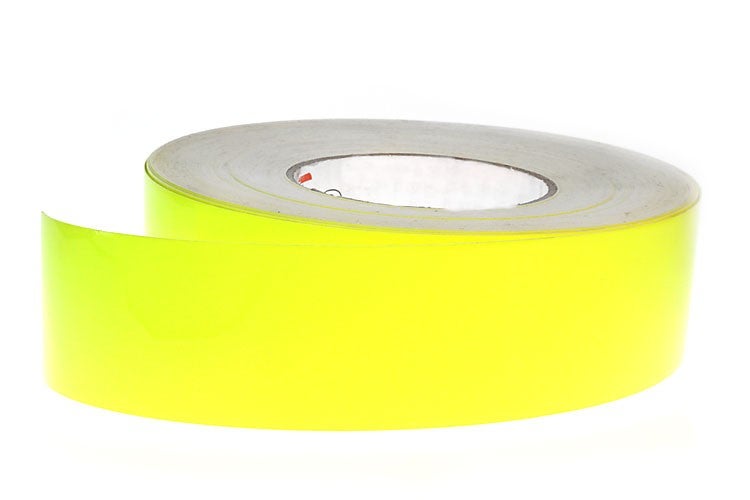 Ruban Adhésif Réfléchissant Jaune Fluorescent Haute Visibilité - StickersLab