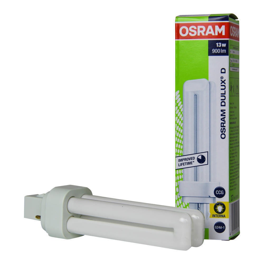 Lâmpada DULUX-D 13W/827 G24d-1 - OSRAM - 2