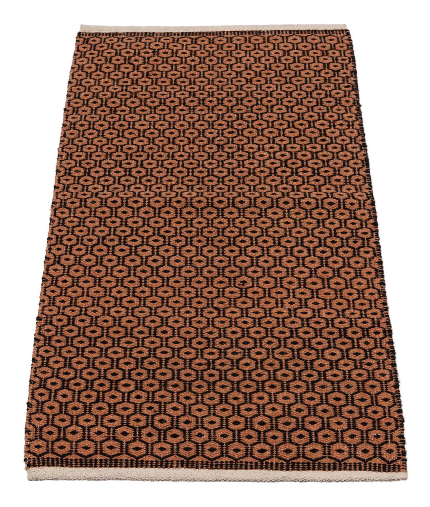 Nowy projekt Oryginalny autentyczny ręcznie robiony kilim Indie 120x60 cm