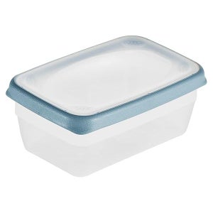 Contenitore Salvafreschezza Keeper Franco - 1200 Ml, Blu, Impilabile, Microonde E Lavastoviglie - Foto 2