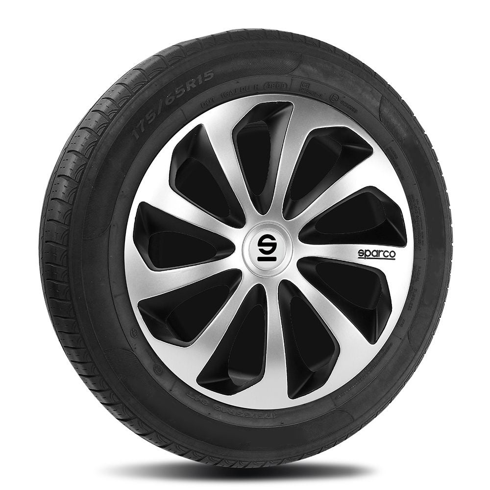 AutoStyle Copricerchi 13 Pollici Argento - Kit Da 4 Pezzi In ABS, Modello PP 8703SL