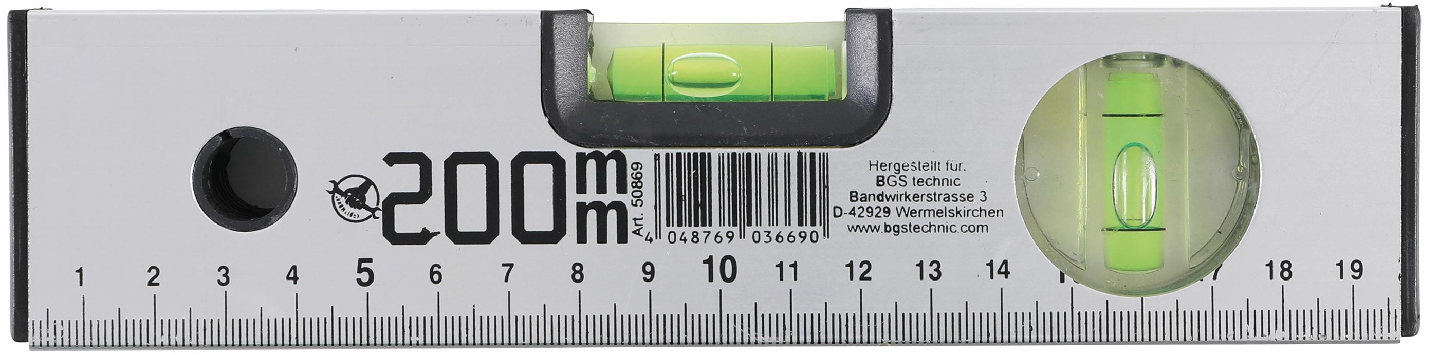 BGS Do It Yourself Niveau à bulle 200 mm Leroy Merlin