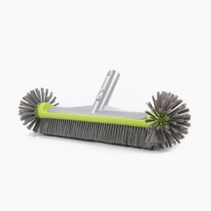 Brosse pour piscine - Tige télescopique résistante à la corrosion - Alliage d'aluminium de