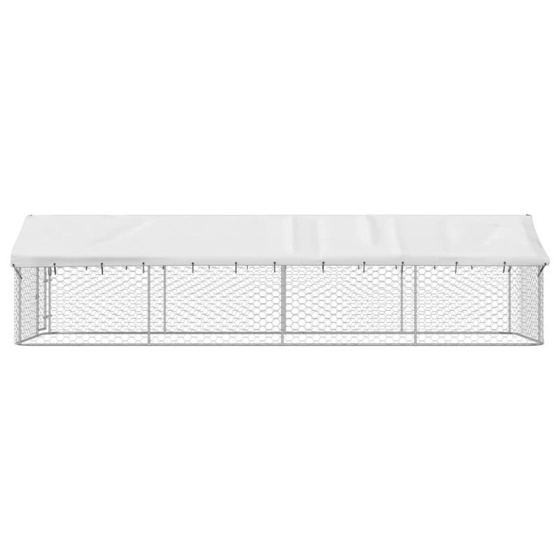 Gabbia per Cani da Esterno con Tetto 600x200x150 cm vidaXL - 6