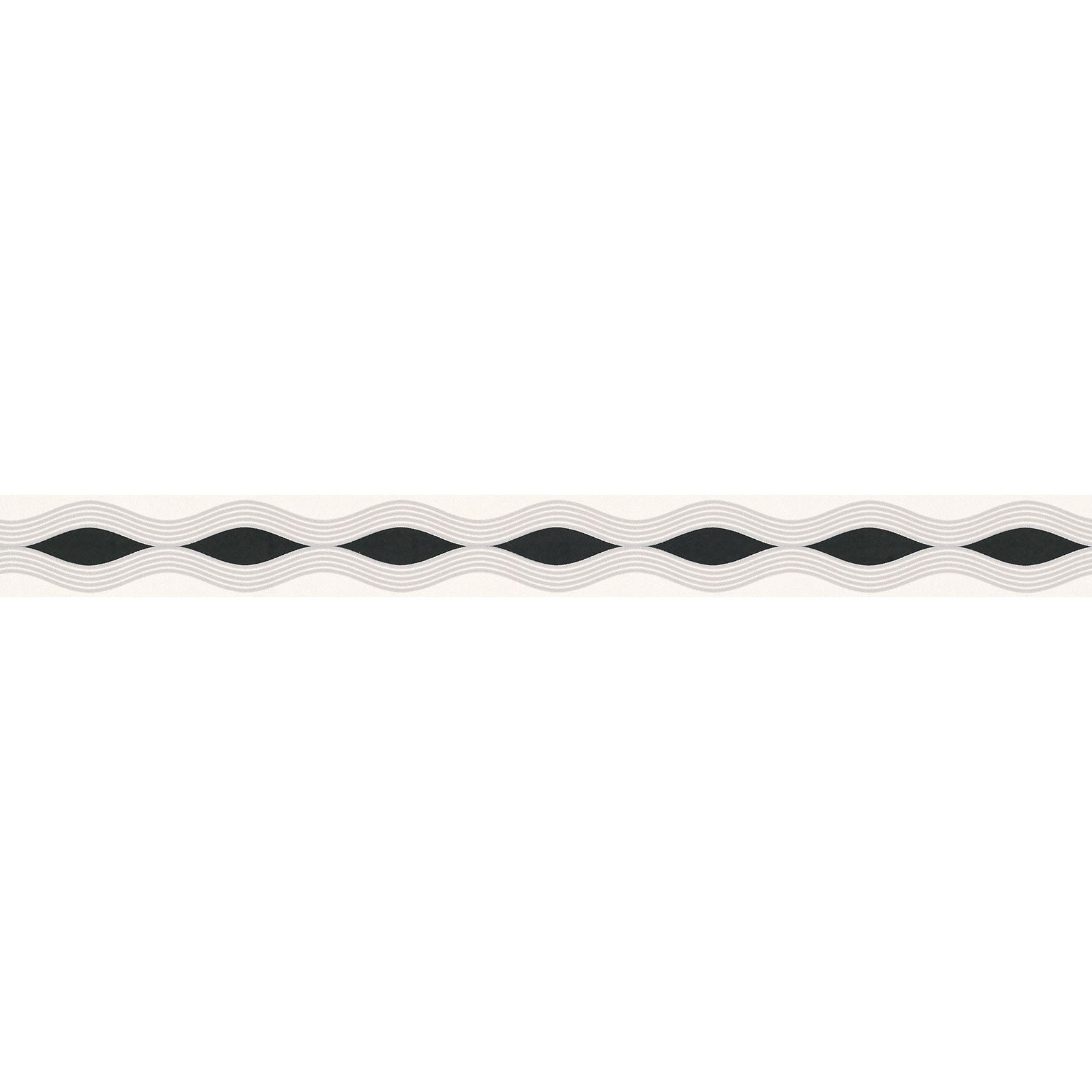 Cenefas retro modernas cenefas blanco y negro originales para pasillo, salón y comedor cenefas decorativas adhesivas elegantes