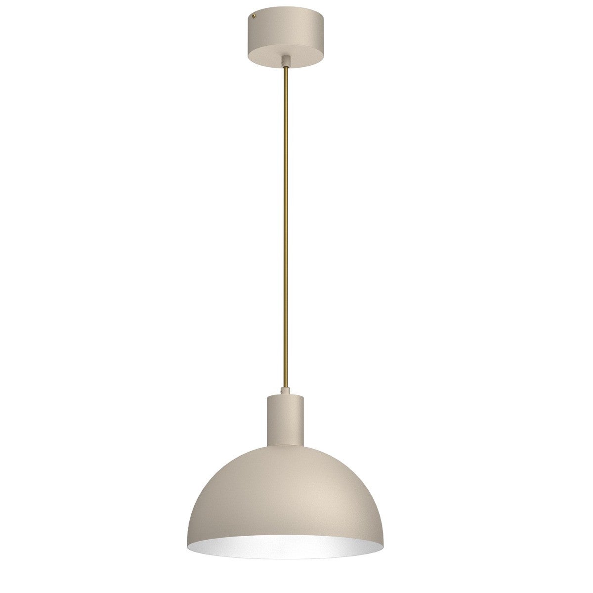 Lampa wisząca Handa kremowo-złota 1xE27x15W nad stół wym: 110 x 29 x 29 cm metal Luminex