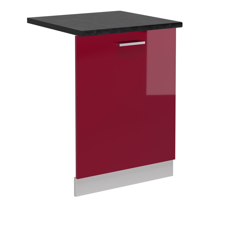 Vicco Panel przedni zmywarki R-Line, Czerwony połysk, 60 cm , BP Antracyt