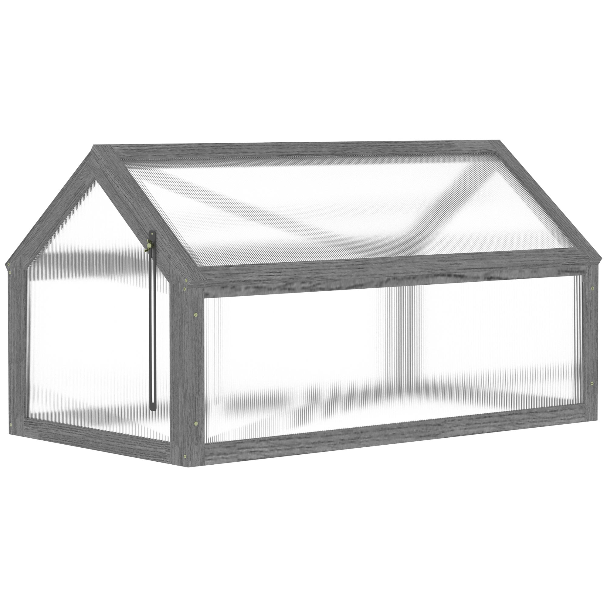 Mini Serre en Bois, Châssis de Culture 90 x 52 x 49,5 cm, Serre avec Mini Serre en Bois, Châssis de Culture 90 x 52 x 49,5 cm, Serre avec