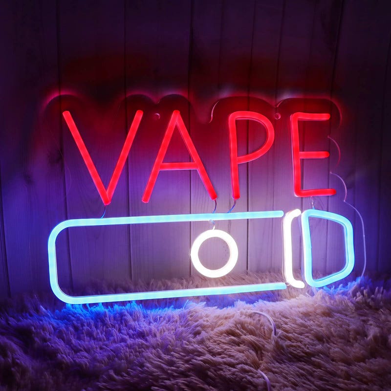Vape Boutique Non LED, pour clairage de la grotte de l'homme, dcoration du bar de la maison, dcoration artistique, le salon de fumeurs, la fte | Leroy Merlin Vape Boutique Non LED, pour clairage de la grotte de l'homme, dcoration du bar de la maison, dcoration artistique, le salon de fumeurs, la fte | Leroy Merlin