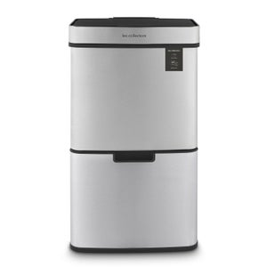 Pattumiera Automatica 12 L A Sensore Infrarossi – Apertura 0,3 S, Chiusura Automatica, Basso Rumore, Alimentata A Batterie, Per Cucina, Bagno E Ufficio