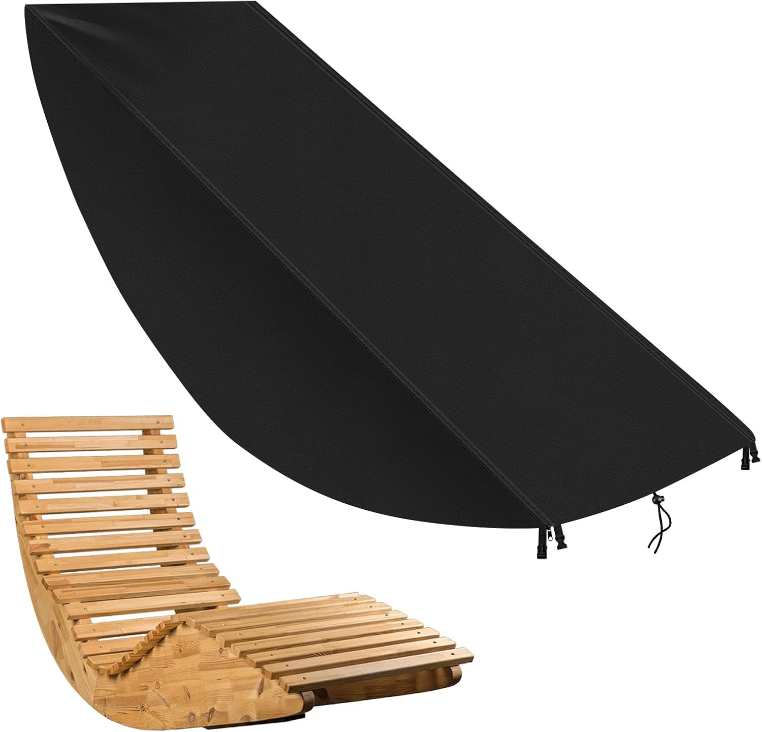 Pokrowiec na leżak ogrodowy 155x65x95 cm – Wodoodporny materiał Oxford 420D – Odporny na promieniowanie UV i wiatroszczelny