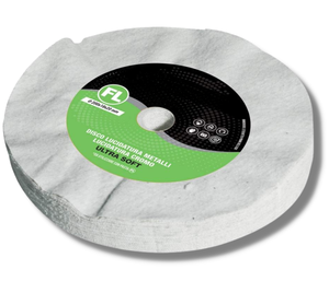 Kit De Polissage Pour Acier, Aluminium, Disque à Lamelles Feutre 115 Mm + Pâte Solide