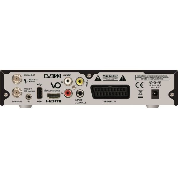 Récepteur Décodeur Satellite HD Triax THR 7600 FRANSAT + Carte FRANSAT - Enregistreur Lecteur multimédia, PVR ready, Time Shift, - 3