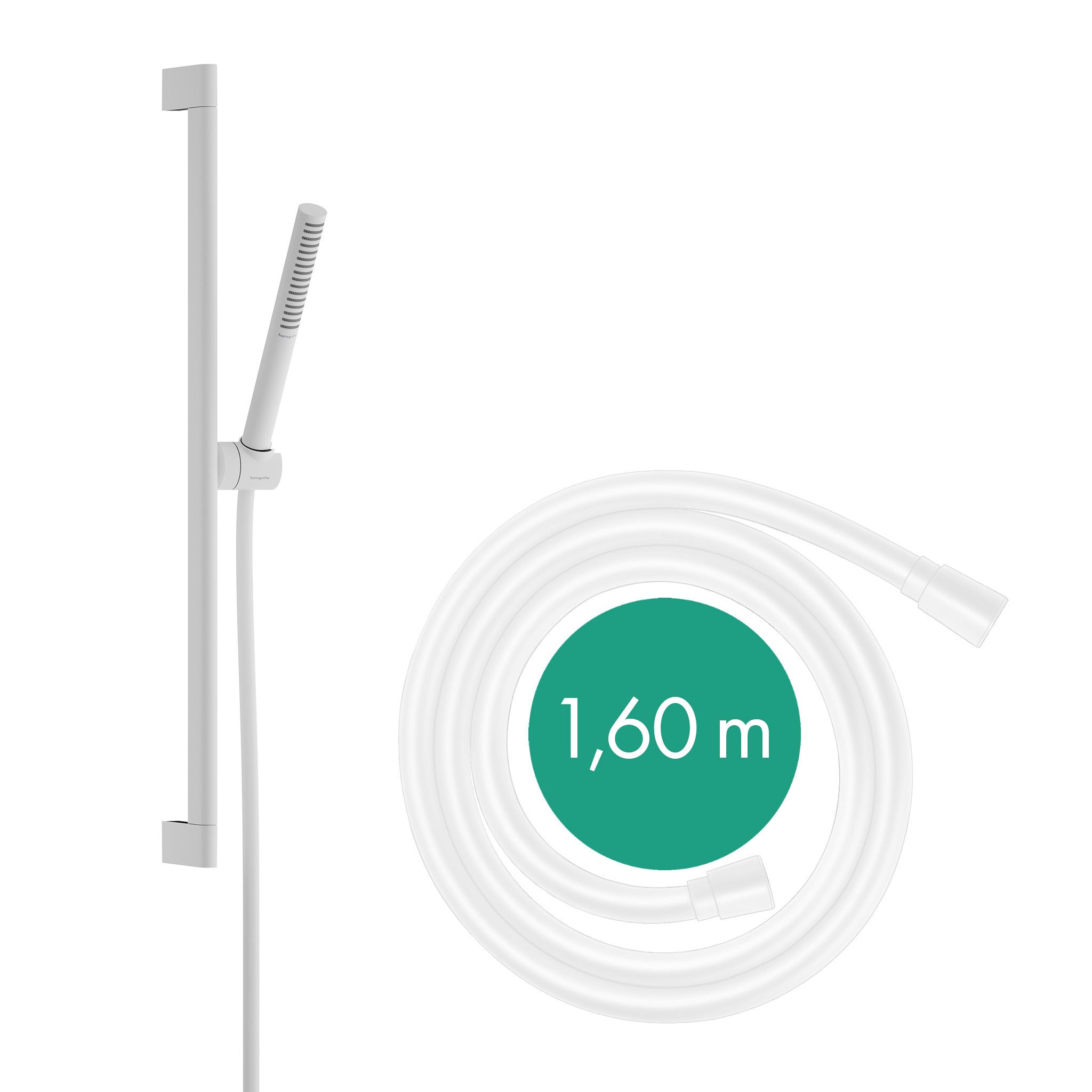 Hansgrohe Pulsify S Set de douche 100, 1 type de jet économe en eau ...