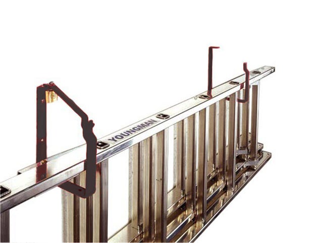 Fixation murale pour stockez et fixez votre échelle au mur en toute sécurité - Vendue par paire - 315898