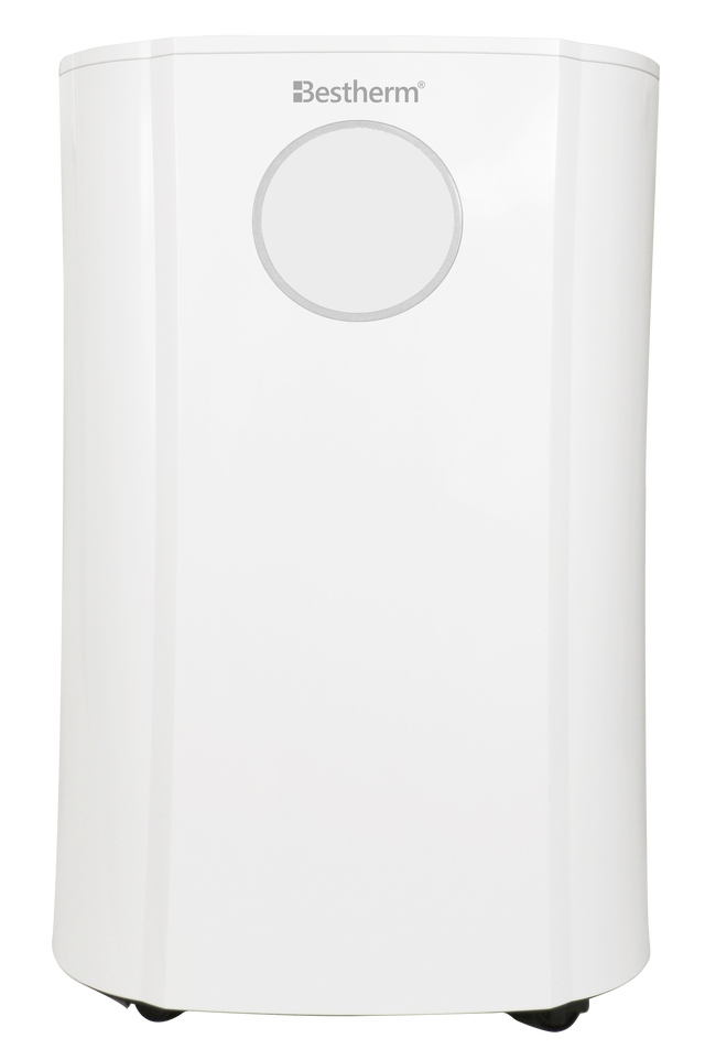 Déshumidificateur d'air BESTHERM - Athea 20L/jour, fonction purificateur d'air, filtre à charbon actif anti-odeurs, avec minuterie 24h