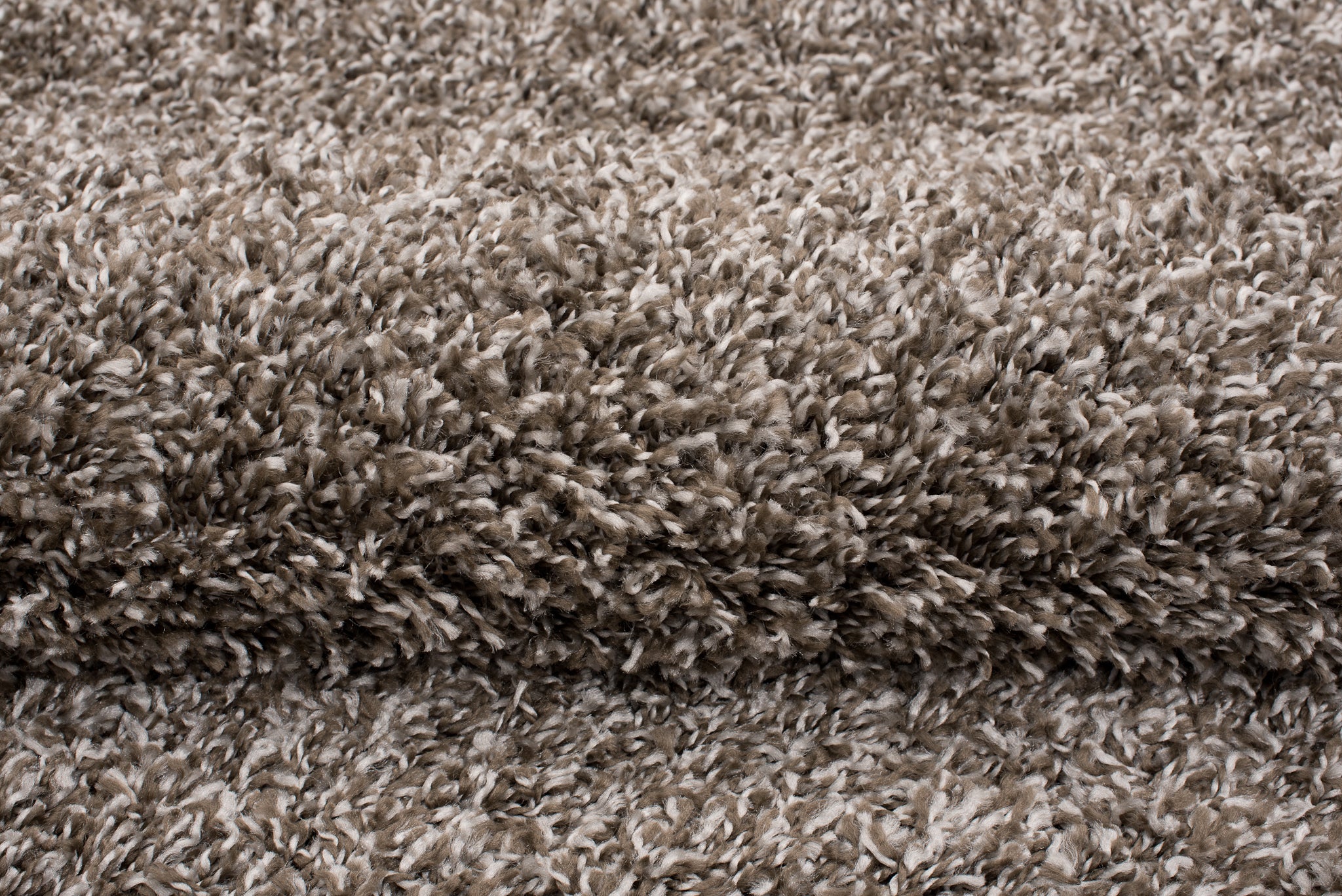 Tapiso Essence Tappeto Shaggy Capelli Lunghi Moderno Grigio Castano Talpa Soggiorno Camera da letto Bambino Morbido OEKO-TEX 200 x 300 cm - 3