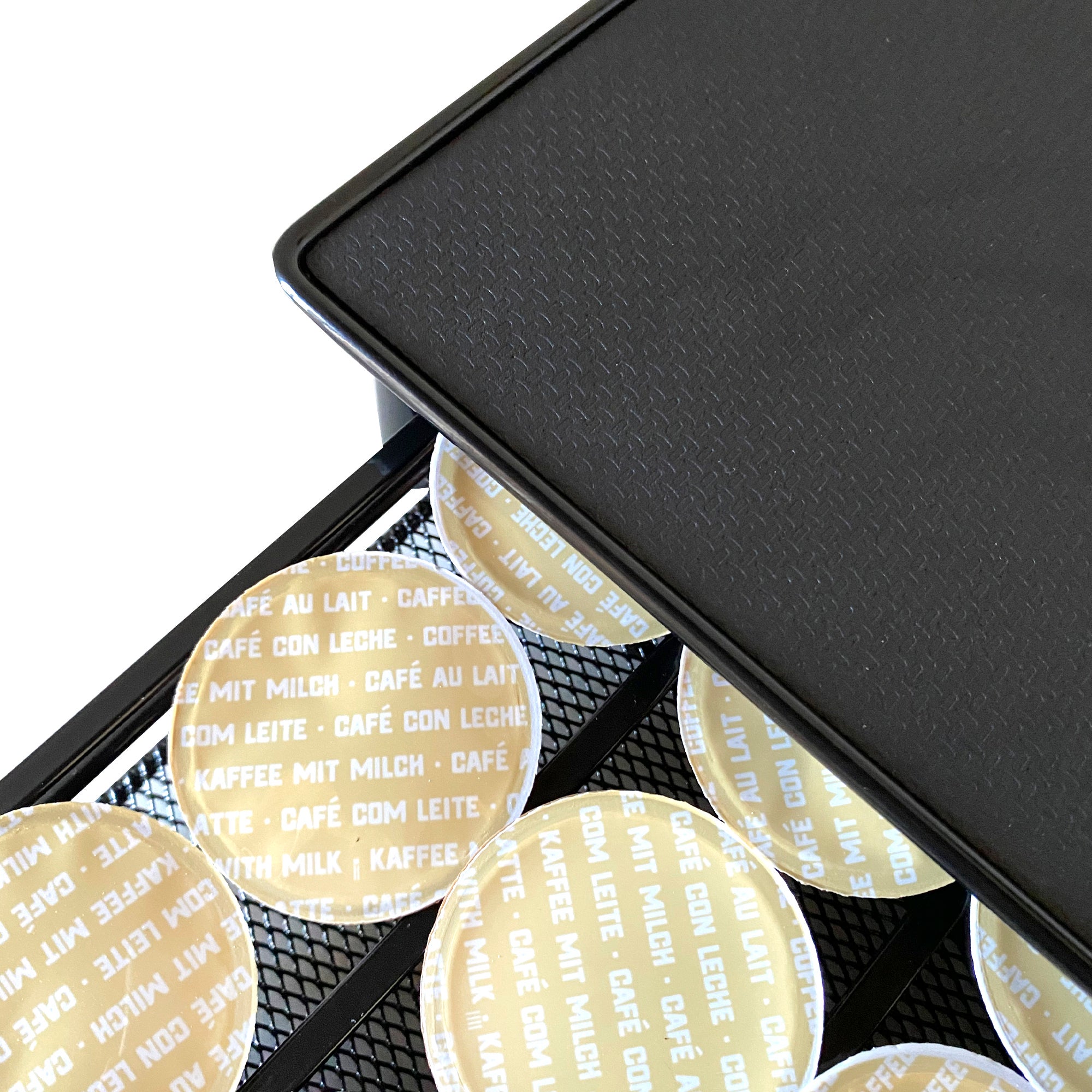 Soporte Organizador Cápsulas Dolce Gusto | Nyana Home | Capacidad 36 Capsulas | Cubierta Metálica | Soporte Metálico | Bandeja Mallada - 5