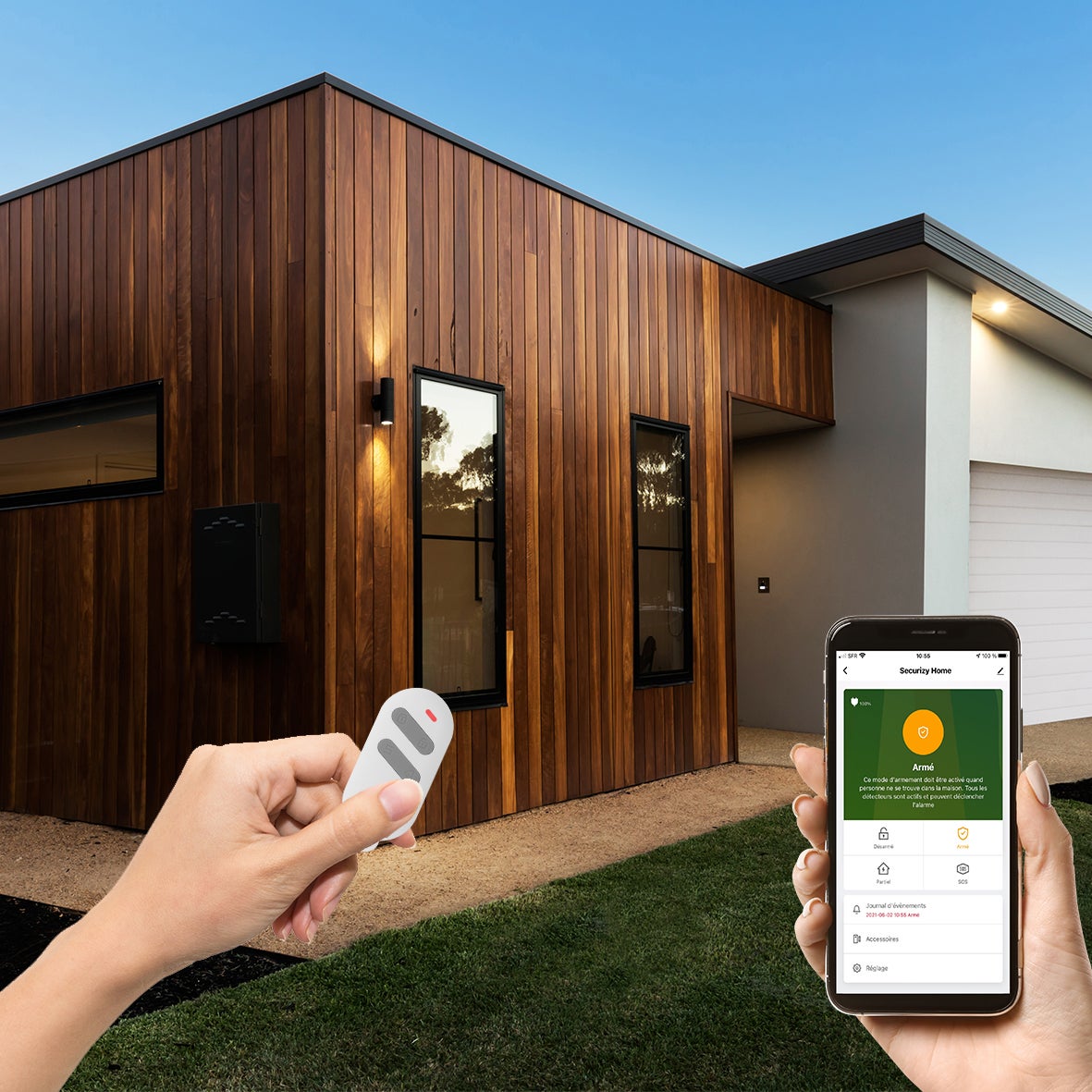 Kit Alarme Wi-Fi Securizy Home 4G - 3