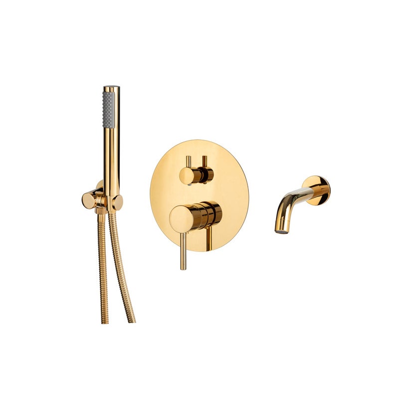 SILLA BATERIA WANNOWA PODTYNKOWA ROSA S-1096G ZŁOTA