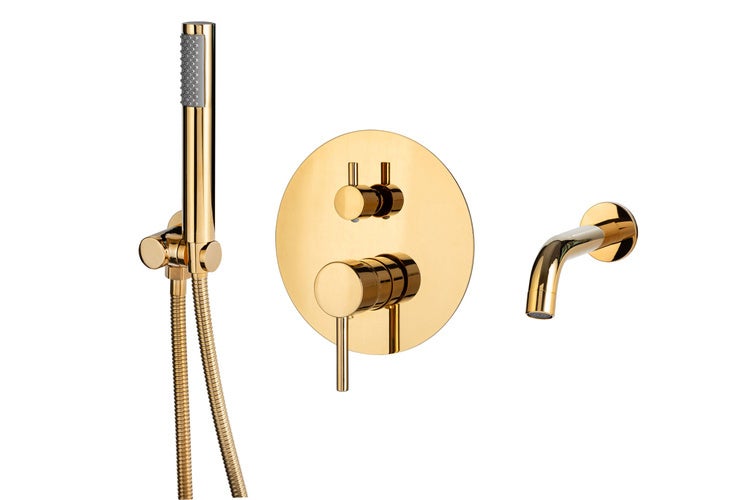 SILLA BATERIA WANNOWA PODTYNKOWA ROSA S-1096G ZŁOTA