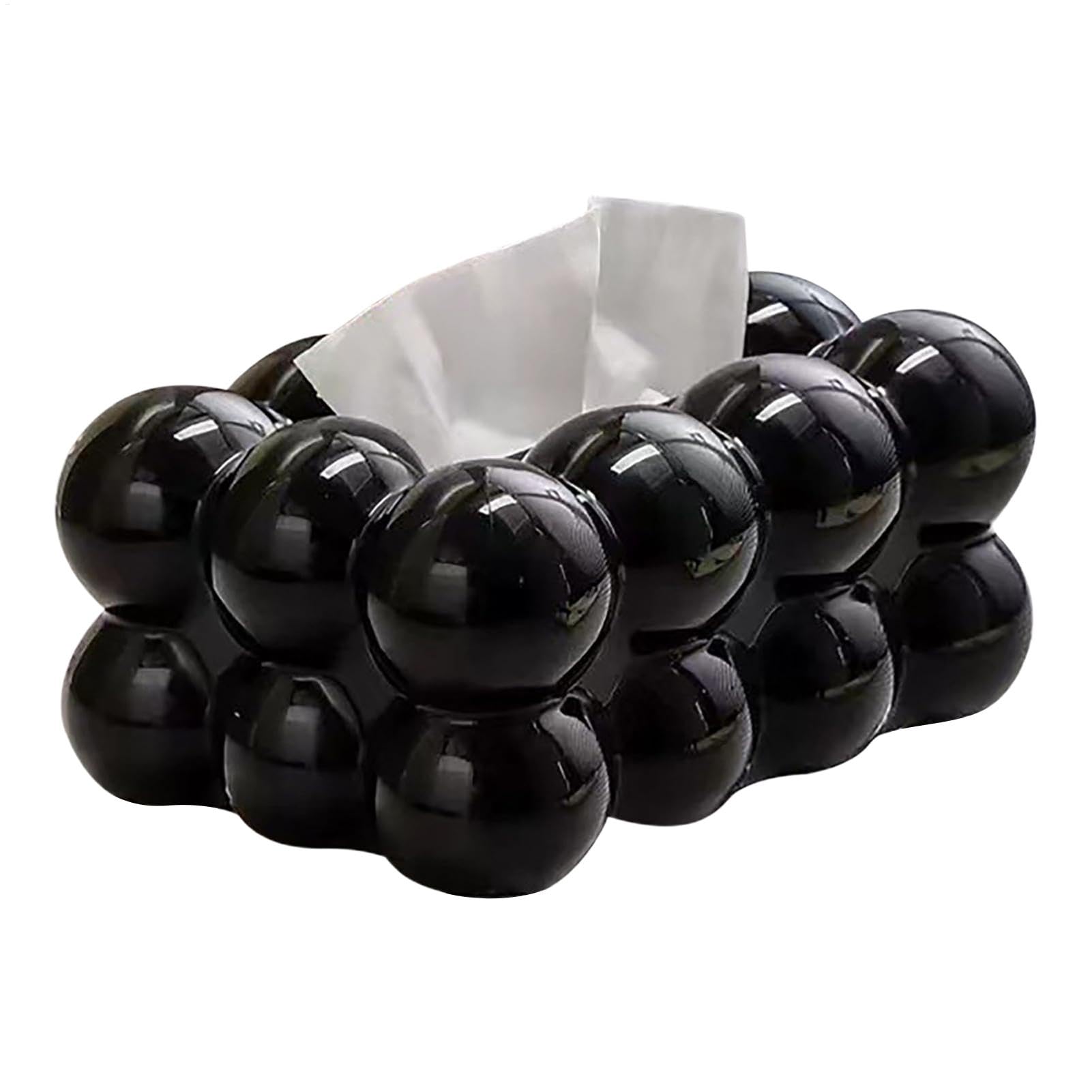 Scatola Porta Fazzoletti Creativa A Bolle Bianca, 20 X 13 X 9 Cm, Porta Fazzoletti Quadrato Decorativo, Adatto Per Auto, Bagno, Feste, Ufficio | Leroy Merlin