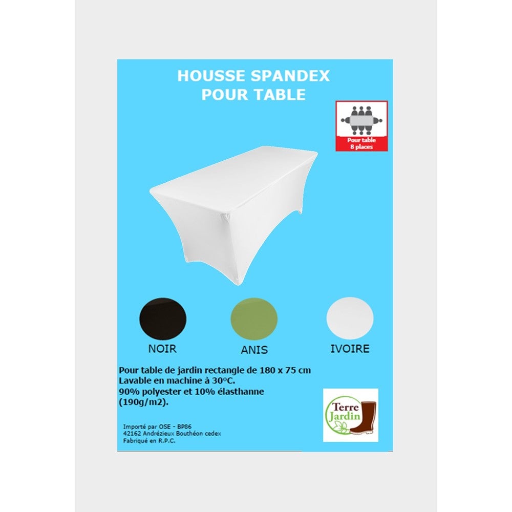 Nappe Extensible En élasthanne 1,2m/1,5m/1,8m - Infroissable, Facile à Installer - Pour Table Pliante, Mariage, Banquet, Noël Rouge - 10