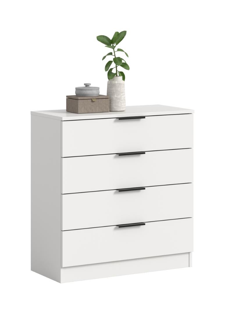 Kopenhagen komoda 4 szuflady białe.