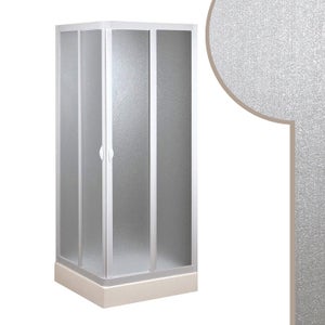 Pare-baignoire Coulissant 70x170 Cm PVC Crilex – Porte Centrale Forte Salle De Bain