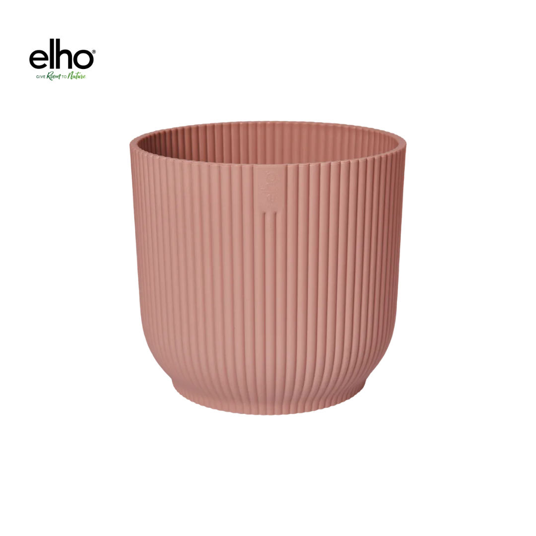 Doniczka Vibes Fold Round - Pink - ø25 x H23 cm – MOSELOTA